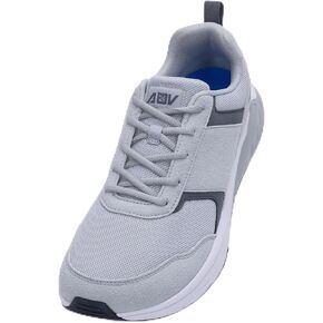 QAUPPE أحذية رياضية واسعة للمشي للرجال أحذية رياضية داعمة للقوس والتهاب اللفافة الأخمصية أحذية رياضية للتنس والجري لصالة الألعاب الرياضية والركض in Kuwait