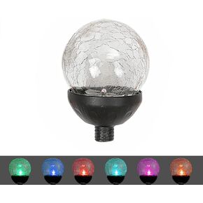 Wind Spinners for Yard and Garden-Wind Sculptures & Spinners 75 in Garden Kinetic Art with Solar Powered Multi-Color Glass Ball Light for Yard Garden Backyard Lawn Decorations in Kuwait