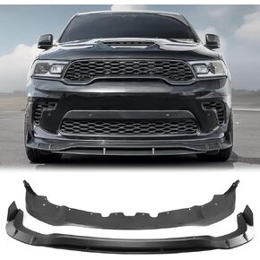 FREEMOTOR802 Front Bumper Lip Splitter Compatible with 2021-2025 Dodge Durango | Hellcat Style Matte Black PP Air Dam Chin Spoiler Lower Protector 5PCS in Saudi Arabia