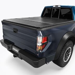 OEDRO FRP Hard Tri-fold Tonneau Cover Fits for Toyota Tundra 2022 2023 2024 2025 2026 (Excl. Trail) 5.5ft Bed with Deck Rail System, Weather-Resistant in Kuwait