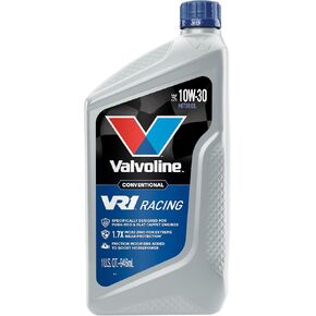 زيت محرك فالفولين VR1 Racing الاصطناعية SAE 10W-30، 1 كيو تي، علبة 6 in Kuwait