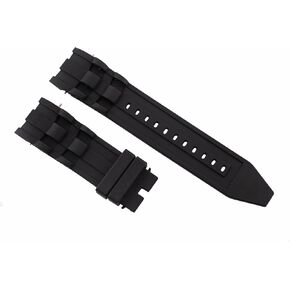 Ewatchparts 26mm Black Silicone Watch Band Strap Compatible With Invicta Pro Diver 6977 6978 6981 in Saudi Arabia