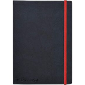Black n' Red Oxford, Journal, A5 Notebook Casebound, Lined & Numbered, 144 Page in Kuwait
