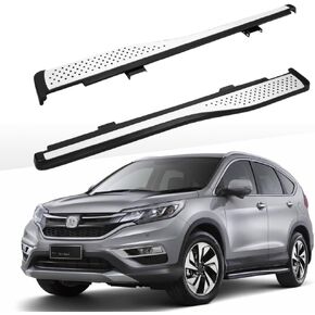 لوحات الجري متوافقة مع موديلات Honda CRV CR-V 2012 2013 2014 2015 2016، مضادة للانزلاق، أقصى حمل يصل إلى 350 رطل، قضبان نيرف ذات خطوات جانبية in Kuwait