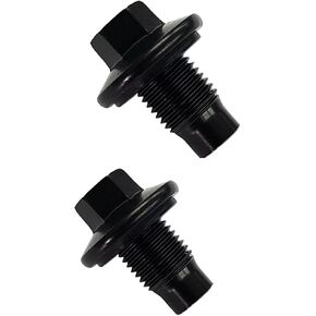 M14x1.5mm مسمار توصيل وعاء الزيت وغسالة مناسب لينكولن، كرايسلر، دودج، جيب، فورد، استبدال 6506214AA، 6507741AA، F6TZ-6730-BA، F75Z-6730-BA، 090-115، 090-938CD، 6532-2PCS in Kuwait