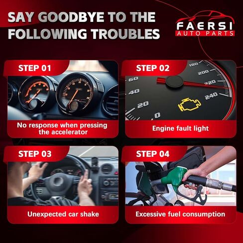 FAERSI Set of 8 Ignition Coil Pack for V8 5.3 6.0 Chevy Silverado 1500 2500 Tahoe Suburban Express GMC Sierra Yukon XL Savana Escalade 2000 2001 2002 2003 2004 2005 Coils Replaces# UF262 D585 in Saudi Arabia