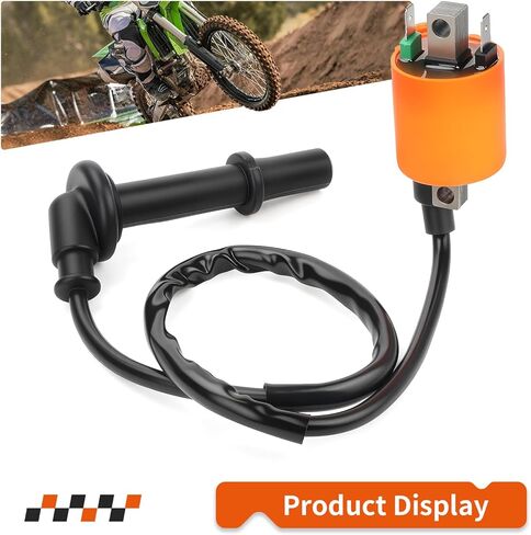ملف الإشعال ث/غطاء سلك شمعة الاحتراق لـ Kawasaki KX250 KX450 F/X KLX450R 2006-2024 21121-0706 in Saudi Arabia