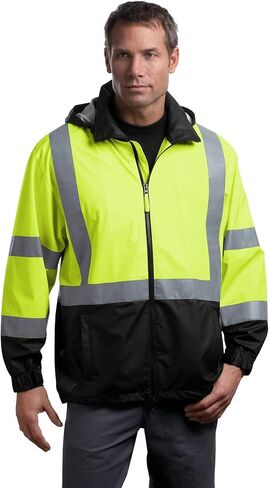 CornerStone - ANSI 107 Class 3 Safety Windbreaker CSJ25 in Saudi Arabia