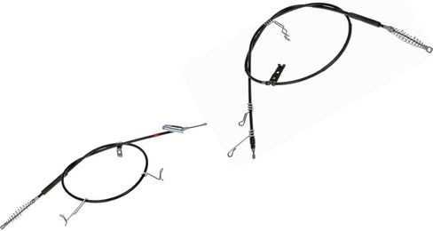 2 X Parking Brake Cable Rear,Parking Brake fits Ford F-250 F-350 F-450 F-550 Super Duty 2007 2008 2009 2010 Replacement 7C3Z2A635CL, 7C3Z2A635CD in Saudi Arabia