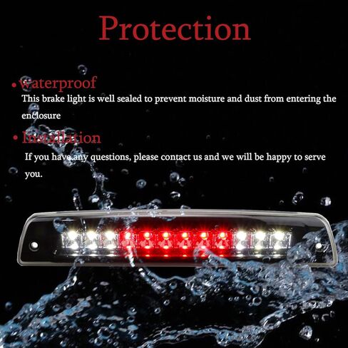 LED Third 3rd Brake Light Cargo Lamp High Mount Brake Light Center High Mount Stop Light for 1994-2001 Dodge Ram in Saudi Arabia
