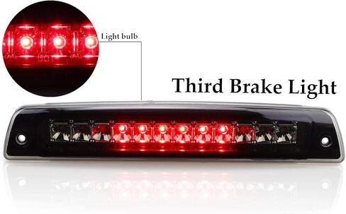LED Third 3rd Brake Light Cargo Lamp High Mount Brake Light Center High Mount Stop Light for 1994-2001 Dodge Ram in Saudi Arabia