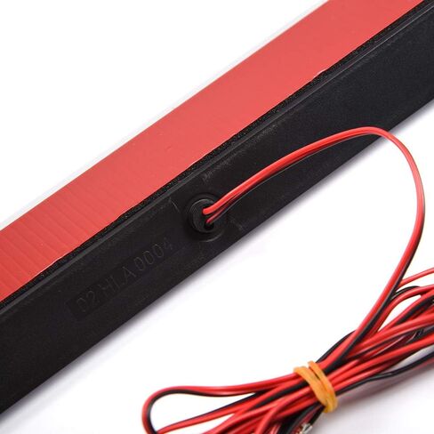 غطاء الشاحنة ضوء الفرامل الثالث أحمر LED متوافق مع غطاء الشاحنة/الجزء العلوي/Leer/ARE/مصباح ضوء الذيل الثالث للقرن الثالث غطاء شفاف من الكروم in Saudi Arabia