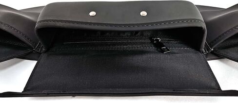 3 Pocket Windshield Bag with Magnetic Closure for Harley Touring Street Glide, Electra Glide, Ultra Limited and Tri Glide with Windshield 2014-2024 in Saudi Arabia