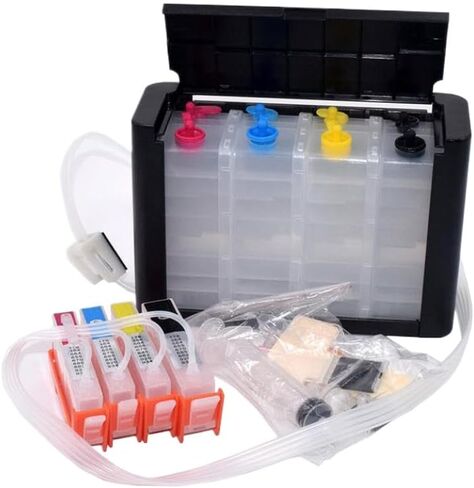 نظام الحبر المستمر 4 ألوان 564xl 564 متوافق مع طابعة فوتوسمارت B209A B210A B109A B109N B210B 3522 3526 in Saudi Arabia