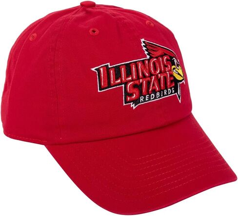 Desert Cactus Illinois State University Baseball Hat Redbirds ISU Brimmed Embroirderd Hats Cap Adjustable Cloth Strap Adult (Style A) Black in Saudi Arabia