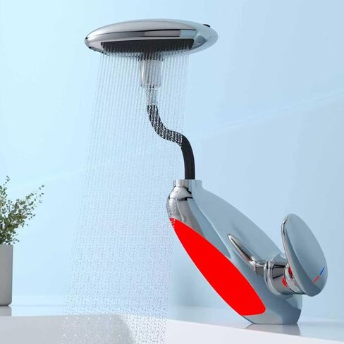 صنبور حوض الحمام بفتحة واحدة، صنبور خلاط حوض تجاري بمقبض واحد، صنبور حوض مرحاض، صنبور حوض مثبت على السطح، صنبور حمام للحوض، أسود غير لامع in Kuwait