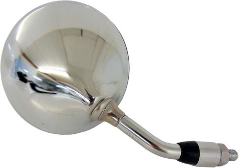 Motorcycle Mirror, Chrome, Side View, Compatible with 1998-2003 Honda Shadow 750 VT750, Ace, Spirit, Deluxe in Saudi Arabia