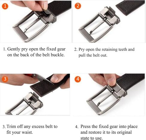 Boys Black PU leather belt with Removable Pin Buckle, Ratchet Belts for Kids Dress Casual School Uniform in Kuwait