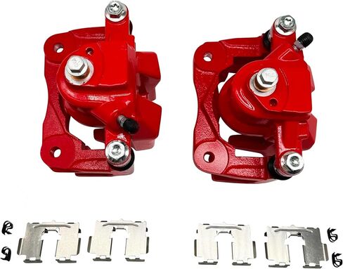 Rear Disc Brake Caliper Red Set 2008-2011 for Toyota Avalon, 2007-2012 for Lexus ES350, 2007-2011 for Toyota Camry, 19B3131 19B3130 in Saudi Arabia