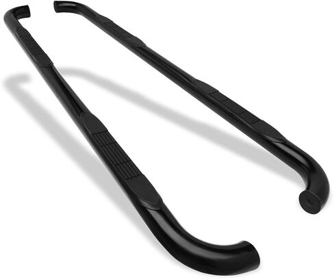 3" Side Step Rails Nerf Bars Running Board Steps Compatible with 2006-2014 Honda Ridgeline Black in Saudi Arabia