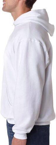 Jerzees Adult 9.5 oz. Super Sweats® NuBlend® Fleece Pullover Hood 3XL ASH in Saudi Arabia
