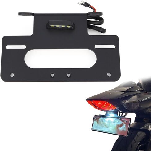 الحاجز مزيل قوس جبل الذيل مرتب مع لوحة ترخيص LED ضوء يصلح ل GSXR600 / 750 K6 K8 2006-2010 in Saudi Arabia