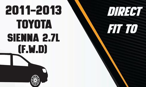 عادم شمالي شرقي معتمد من وكالة حماية البيئة (EPA) محفز أمامي متوافق مع 2011-2013 Toyota Sienna 2.7L F.W.D in Saudi Arabia