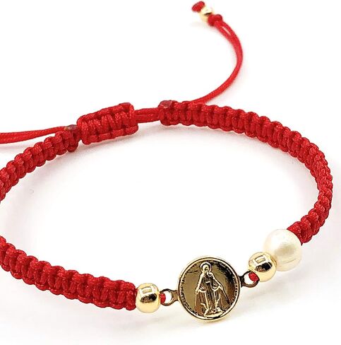 Virgin Mary Medal Red String Bracelet for Women in Saudi Arabia