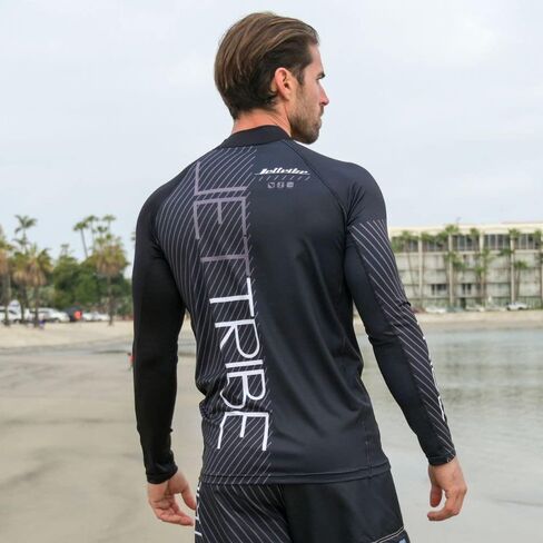 Jettribe Longsleeve Men's Rashguard Swim Shirt | Circuit Series | UV Protection | PWC Jet Ski Accessories in Saudi Arabia