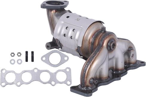 المحول الحفاز لمشعب العادم 674-091 متوافق مع Hyundai Santa Fe 2.4L 2019-2020 Kia Sorento 2016-2020 Kia Sportage LX EX 2016-2022 2.4L AWD فقط استبدال متوافق مع EPA # 28510-2GBB0 in Kuwait