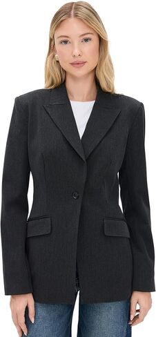 Sculpted Blazer, Essential Suiting by GOOD AMERICAN in Saudi Arabia