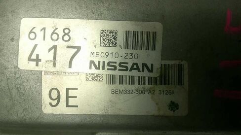 Engine ECM Control Module Fits 2013 13 Compatible with Nissan Versa MEC910-230 MEC910230 in Saudi Arabia