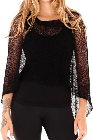 Summer Irregular Sheer Cover-ups for Women Sexy Knitted Tops Y2k Aesthetic Beach Vacation Going Out Clothes in Saudi Arabia