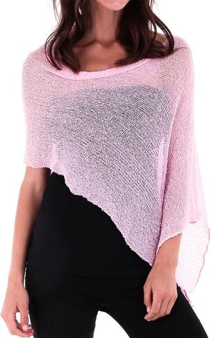 Summer Irregular Sheer Cover-ups for Women Sexy Knitted Tops Y2k Aesthetic Beach Vacation Going Out Clothes in Saudi Arabia