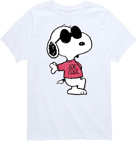 HYBRID APPAREL - Peanuts - Joe Cool Pattern - Toddler and Youth Short Sleeve Graphic T-Shirt in Saudi Arabia