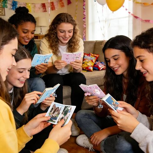 2 Pack Mini Photocard Binder, Photo Album 3 Inch Kpop Photocard Holder Book with Love Heart Hollow, Cute Picture Storage Booklet for Collecting (40 Pockets, Pink & Blue) in Kuwait