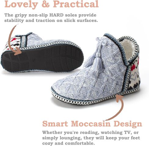 أحذية نسائية مريحة منسوجة من الإسفنج الذكي غير قابلة للانزلاق للاستخدام الداخلي والخارجي في المنزل الدافئ in Kuwait