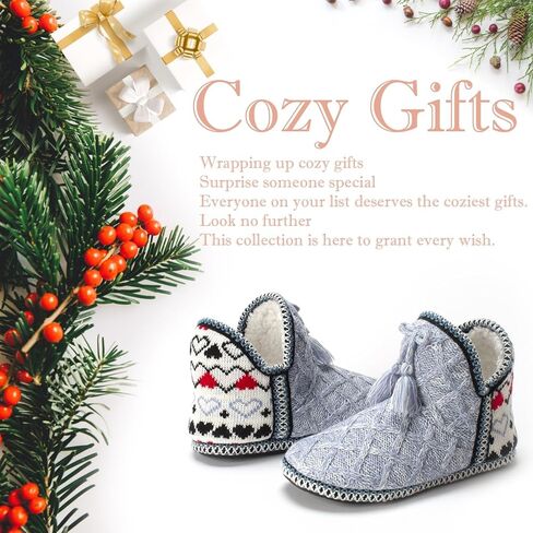 أحذية نسائية مريحة منسوجة من الإسفنج الذكي غير قابلة للانزلاق للاستخدام الداخلي والخارجي في المنزل الدافئ in Kuwait