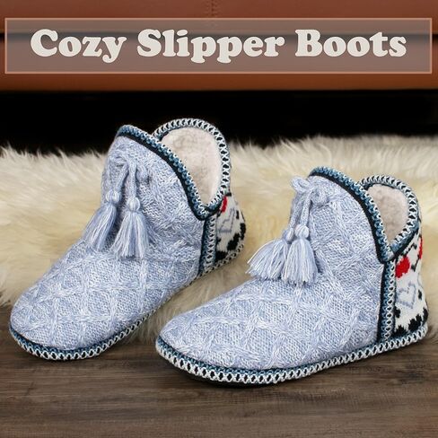 أحذية نسائية مريحة منسوجة من الإسفنج الذكي غير قابلة للانزلاق للاستخدام الداخلي والخارجي في المنزل الدافئ in Kuwait