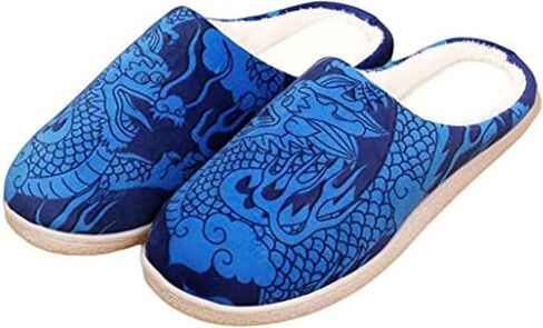 Anime Slippers Soft Plush Memory Foam House Slippers Men Women Winter Anti-slip Indoor Outdoor Slip on Shoes in Saudi Arabia