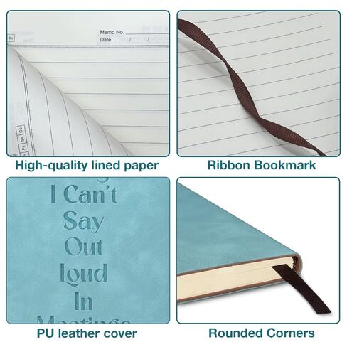 Funny Office Notebook for Work Humor Things I Can't Say Out Loud in Meetings Journal Gift for Coworker Colleague in Saudi Arabia