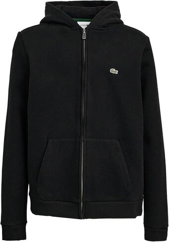 Lacoste, Boy's, Core Fleece Full Zip Hoodie (Big Kid) in Saudi Arabia
