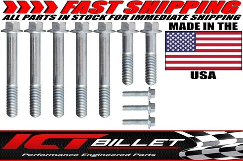 ICT Billet Gen 5 LT - مجموعة الترباس فقط شاحنة كامارو مضخة مياه ترموستات LT1 L83 L86 LV3 LT4 551374 in Saudi Arabia