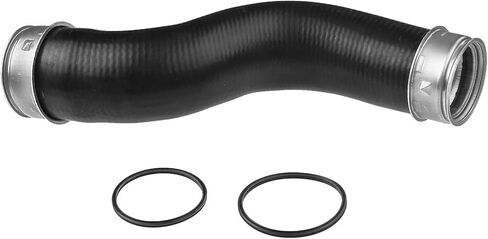 Right Lower Turbocharger Intercooler Hose Compatible with Mercedes E320 2005-2006 L6 3.2L in Saudi Arabia