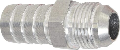 ICT Billet -10AN Flare to 3/4" (.75) Hose Barb Adapter Fitting Aluminum Flare Connector Fluid Designed & Manufactured in the USA Bare Aluminum F10AN750BA-A in Saudi Arabia