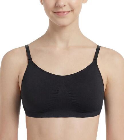 Clear Strap Invisible Bra Multi-Way Scoop Neck Ballet Bra Seamless Backless Bralette Light Support Comfortable in Saudi Arabia