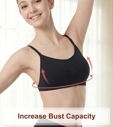 Clear Strap Invisible Bra Multi-Way Scoop Neck Ballet Bra Seamless Backless Bralette Light Support Comfortable in Saudi Arabia
