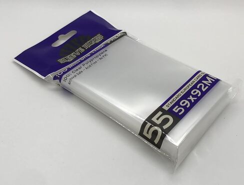 Sleeve Kings Mini American Card Sleeves (41x63mm) 100 Microns, Pack of 55 in Kuwait