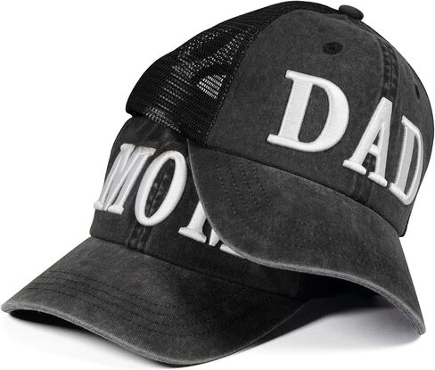 قبعات الأم والأب لهدايا الآباء الجدد، قبعات شبكية غير مبنية لإعلان الحمل للأزواج in Kuwait