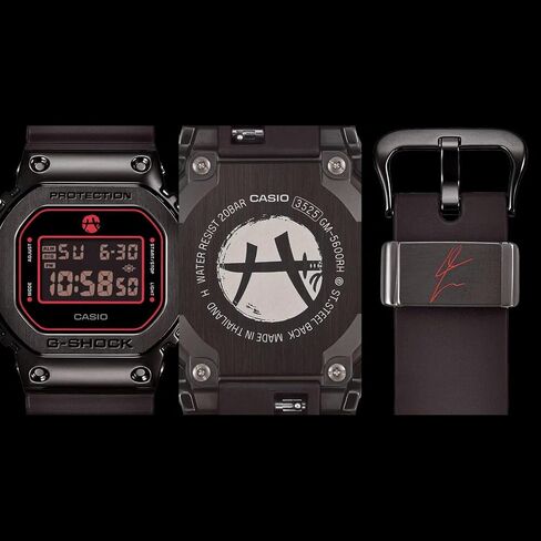 Casio G-Shock Rui Hachimura Special Edition Black Digital Watch GM5600RH-1 in Saudi Arabia